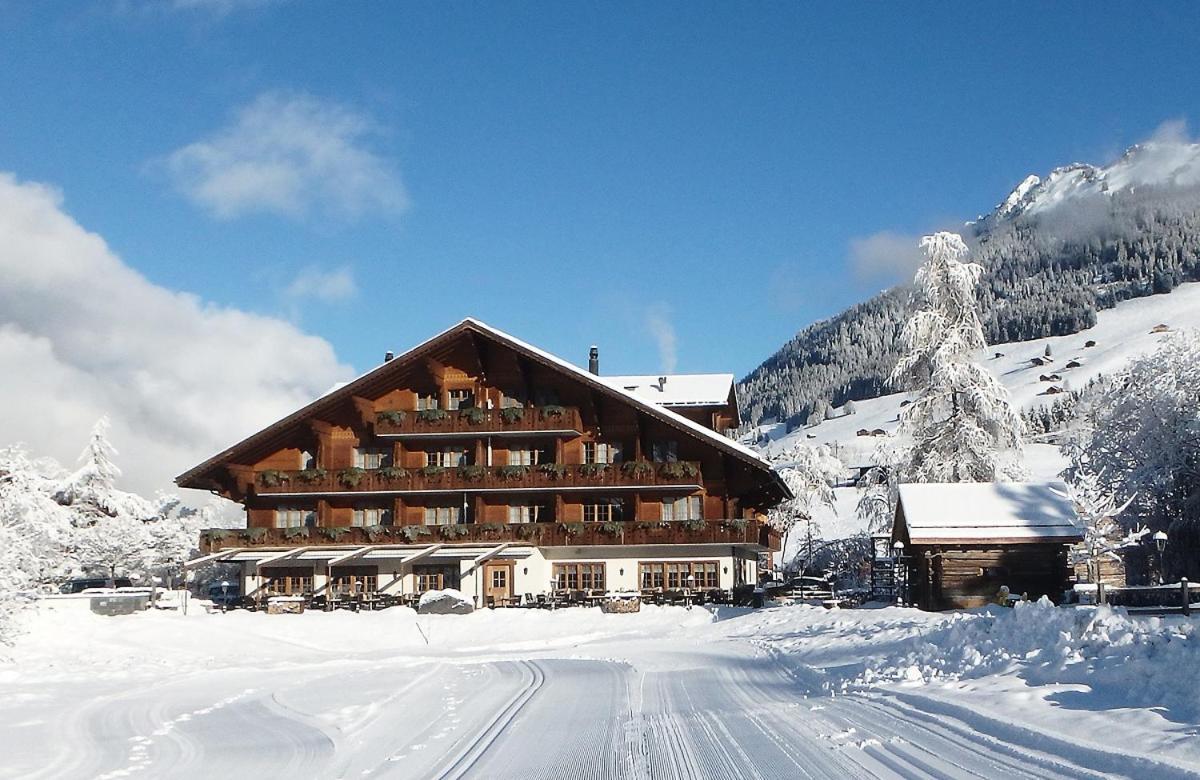Hotel Alpenland Gstaad Eksteriør bilde
