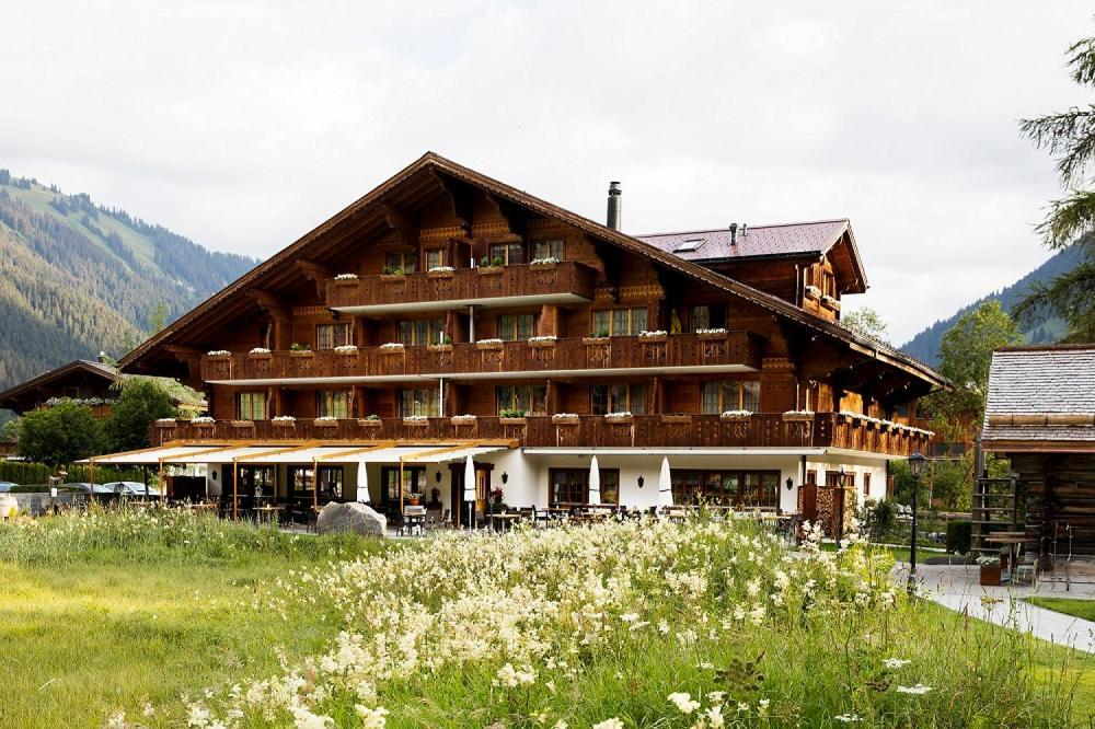 Hotel Alpenland Gstaad Eksteriør bilde