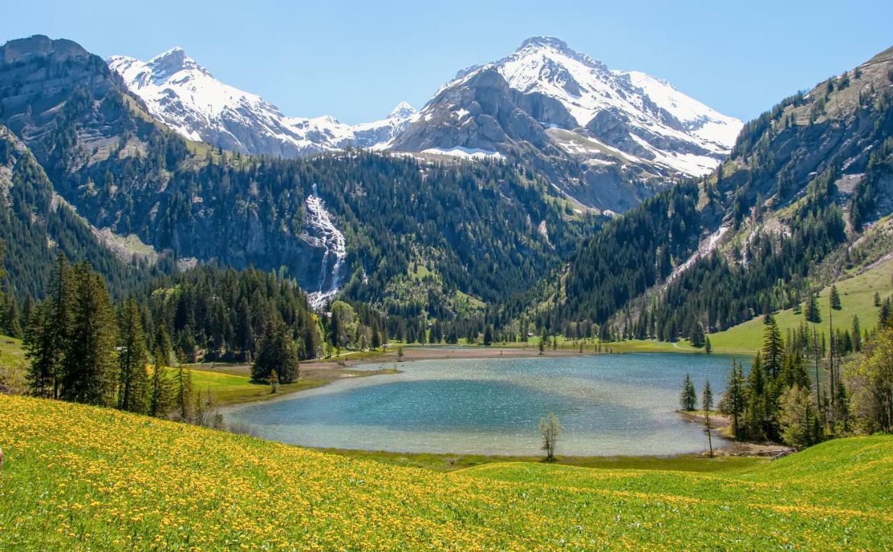 Hotel Alpenland Gstaad Eksteriør bilde