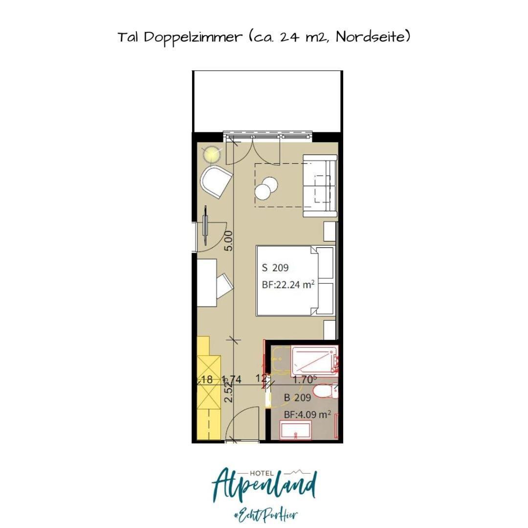 Hotel Alpenland Gstaad Eksteriør bilde