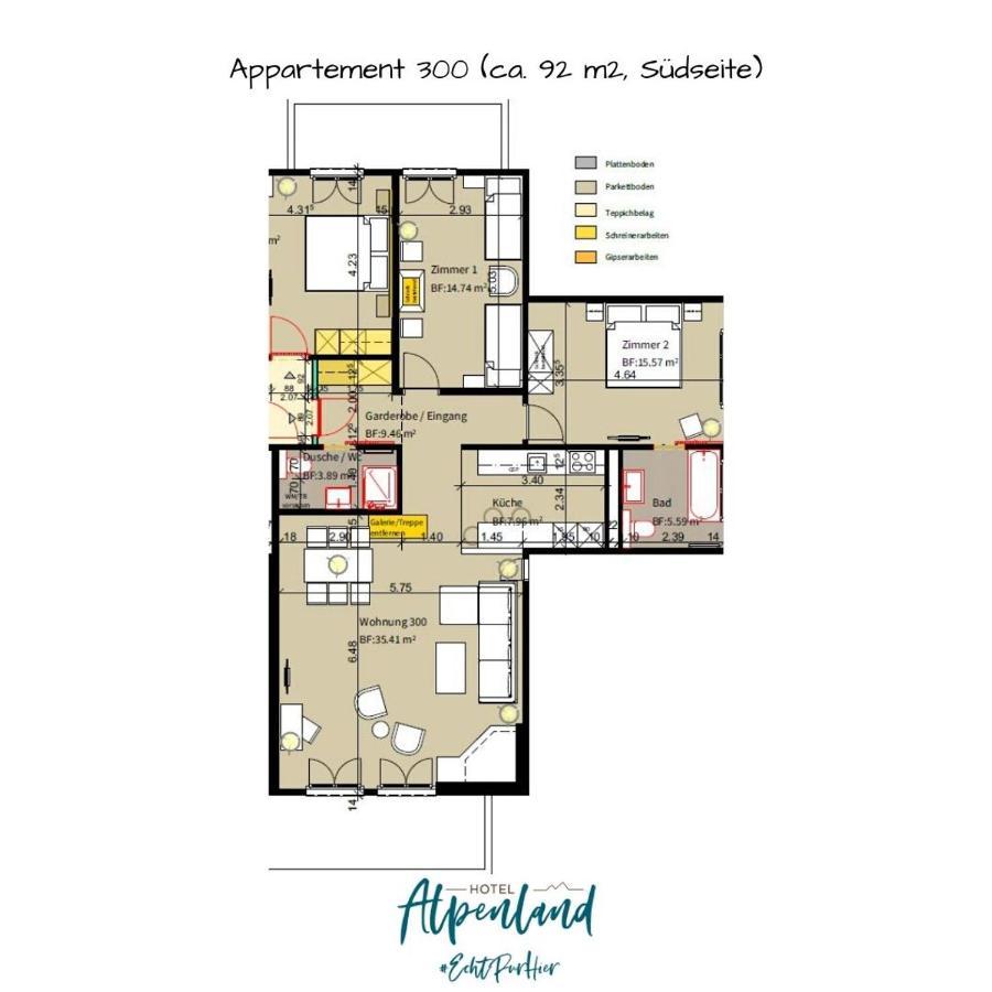 Hotel Alpenland Gstaad Eksteriør bilde