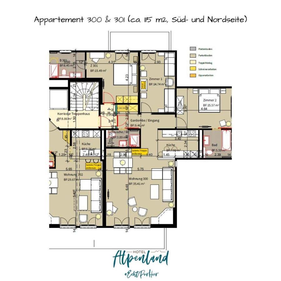 Hotel Alpenland Gstaad Eksteriør bilde