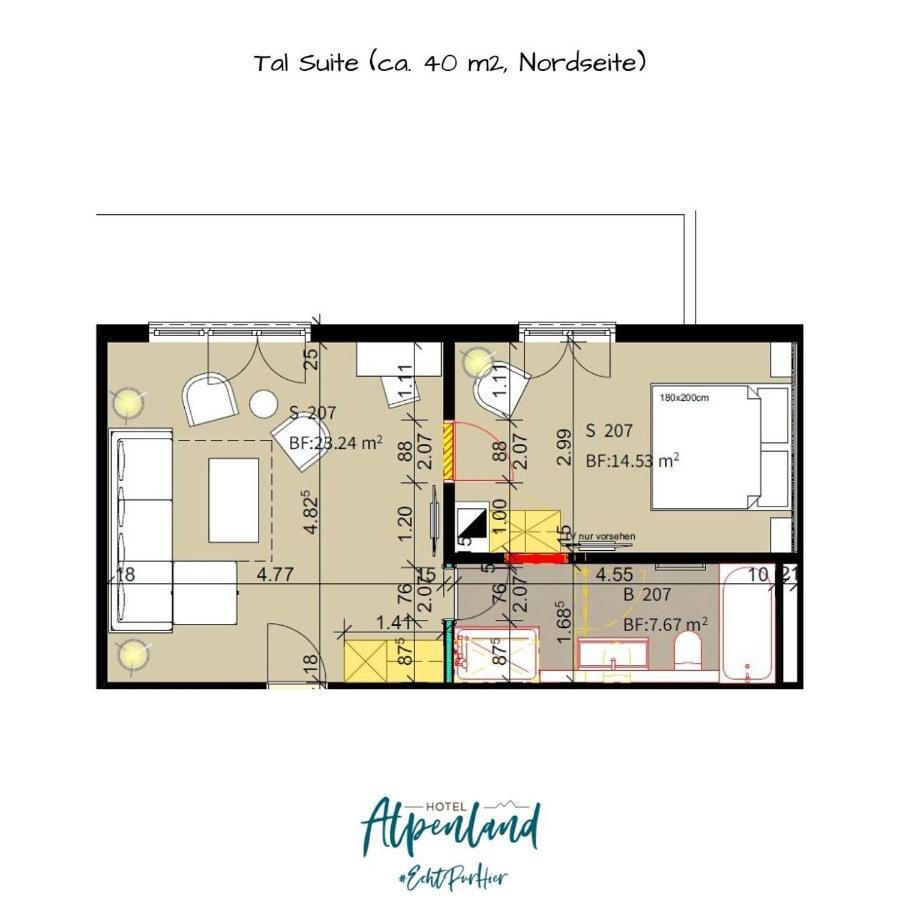 Hotel Alpenland Gstaad Eksteriør bilde